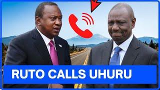Shocking Details of William Rutos Explosive 10-Minute Phone Call to Uhuru Kenyatta REVEALED