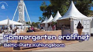 Sommergarten eröffnet - Baltic-Platz Kühlungsborn