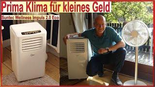 Mobile Klimaanlage Test - Suntec Impuls 2.0 Eco - Mobiles Klimagerät für kleines Geld - Prima Klima