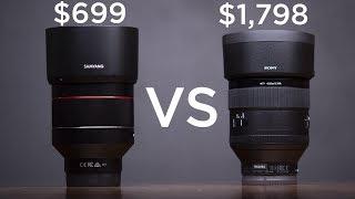 Is the Samyang 85mm f1.4 Lens Better than the Sony?
