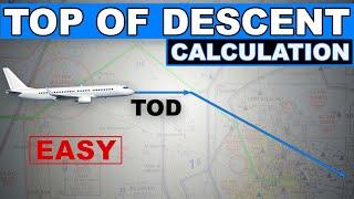 TOP OF DESCENT CALCULATION  When to start your descent