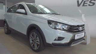 2018 LADA VESTA SW CROSS LUXE. Обзор интерьер экстерьер двигатель.