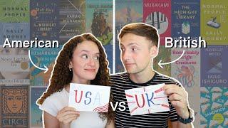 USA vs UK book covers who designs them better? feat. my British husband