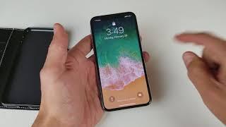 iPhone X How to Turn on Camera from Lock Screen