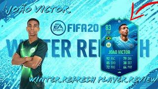 FIFA 20 JOAO VICTOR PLAYER REVIEW FIFA 20 83 WINTER REFRESH JOAO VICTOR PLAYER REVIEW