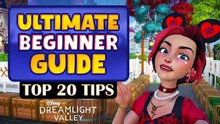 DISNEY Dreamlight Valley. 20 Beginner TIPS I Wish I Knew SOONER Ultimate Beginner Guide.