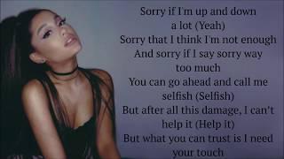 Ariana Grande  needy  Lyrics