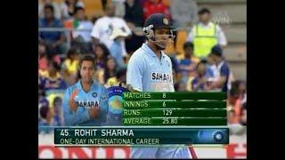 Rohit Sharma 70*64 vs Sri Lanka at Canberra  CB Series 2008