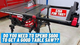 Can You Get Pro Table Saw Features On  A Budget?    Skil TS6307-00   Review  Calibration  Demo