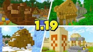 Top 20 MUST SEE Minecraft 1.19 VILLAGE SEEDS