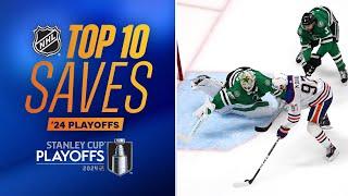 Top 10 Saves from the 2024 Stanley Cup Playoffs
