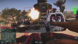 Planetside 2 Gameplay - Support Fire