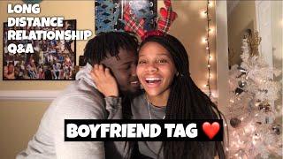 COUPLES Q&A  Long Distance Relationship Boyfriend Tag  Vlogmas Day 15