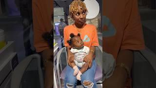 Getting my daughters ear pierced  #nervous#earpiercing #familyvlog#viral #cutebaby#subscribe