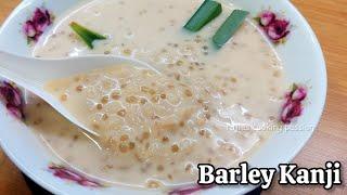 Healthy Summer Drink Bubur Barli Barli Kanji Sweet Barley Porridge Recipe incredibly good