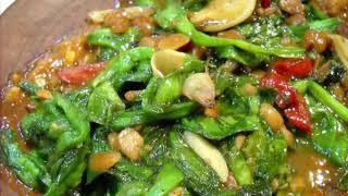 RESEP TUMIS SAYUR GENJER  TUMIS GENJER MUDAH & ENAK 