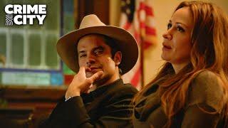 Carols Debate on Miner Compensation  Justified Rebecca Creskoff Timothy Olyphant