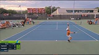 Eliot Spizzirri  Texas   Vs  JC Roddick  Texas A&M   NCAA Team Championships 2024