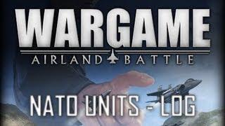 Wargame Airland Battle Tutorial #4 NATO Units - Logistics