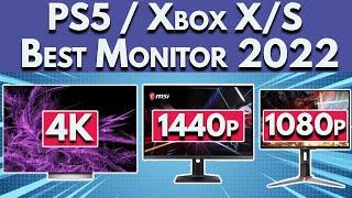  Best Monitor PS5  Xbox Series X & S  1080p 1440p 4K. Best Monitor for Xbox Series X  S