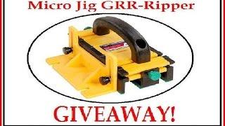 Micro Jig Giveaway #1ENTER BY 113014