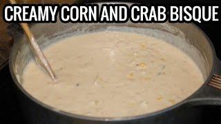 HOW TO MAKE CREAMY CORN AND CRAB BISQUE