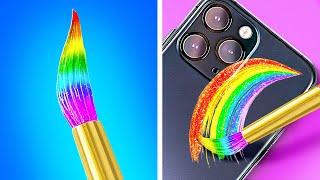 CREATE STUNNING RAINBOW DIYs at HOME 