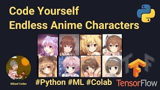 Creating Endless Anime Faces with Python + StyleGAN2 + Colab