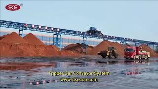 Tripper Car Conveyor System for Bulk Materials Handling