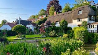 Early Morning Walk in a 12th Century English Village - Bishopstone ENGLAND