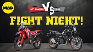 Honda CRF300 Rally vs Enfield Himalayan 450 - head to head for Round the World dominance