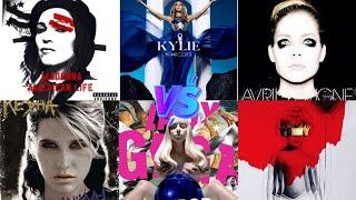 American Life vs Animal vs Aphrodite vs Artpop vs Avril Lavigne vs Anti - Album Battle