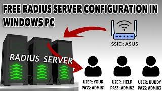 How to install and configure free radius server in windows pc  UPDATED 2023  RADIUSDESK WIFI AUTH