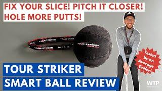 TOUR STRIKER SMART BALL GOLF TRAINING AID 2023 REVIEW Short Game Long Game and Putting Tested