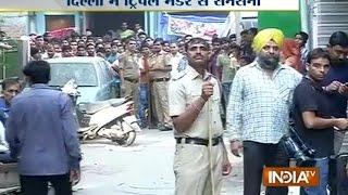 Delhi Woman Two Children Murdered at Raghubir Nagar - India TV