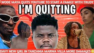 FANS CRY AS WODE MAYA QUITS YOUTUBE MORE DAMAGES IN MARWA VILLA DEE MWANGO IN JAMAICA DAVY TRAVELS