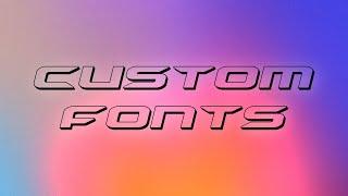 Custom fonts for GTA Online The Ultimate Guide Read Pinned