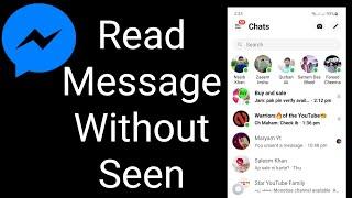 How to read Messenger Messages without Seen 2023