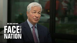 JPMorgan Chase CEO Jamie Dimon on Face the Nation with Margaret Brennan  full interview