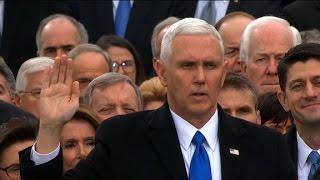 Vice President Mike Pence sworn in