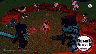 Demon Slayer Minecraft Infinity Castle  Kimetsu no Yaiba 鬼滅の刃  Minecraft Animation byJSTCreations