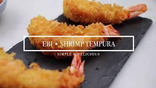 How to make Shrimp Tempura with and without Panko