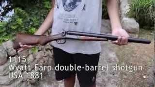 Denix Wyatt Earp double barrel shotgun USA 1881