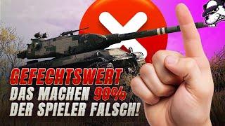 Gefechtswert - Das machen 90% der Spieler falsch World of Tanks - Gameplay - Deutsch