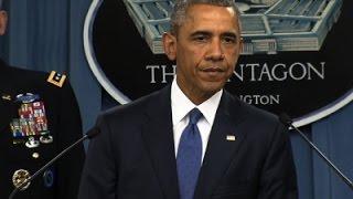 Obama Defends Progress in Fighting IS Militants