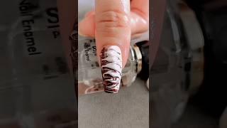 Easy Marble Nail Art design  for beginners #nailart #nailartdesigns #shorts #youtubeshorts