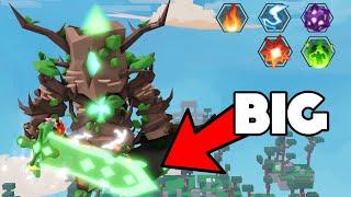 1 Enchanted Eldertree VS 50 Eldertrees Roblox Bedwars