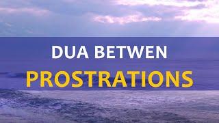 Prayer dua Between prostrations - Daily Islamic Supplications - Dua from Hadith of the Messenger ﷺ