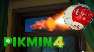 Pikmin 4 Hero Hideaway - Foot of the Stairs Gameplay Switch