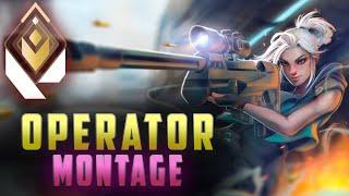 WHEN PROS PICK OPERATOR  OPERATOR MONTAGE  VALORANT MONTAGE #HIGHLIGHTS